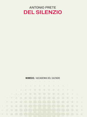 cover image of Del silenzio